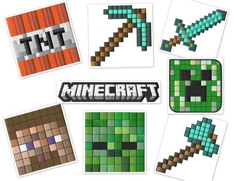 The excellent news is that the embroidered prints and shapes. . Minecraft hand embroidery designs